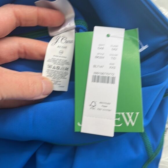 J Crew Sleek Stretch High Rise Legging‎ Womens Size XXS Blue Green - Picture 9 of 10